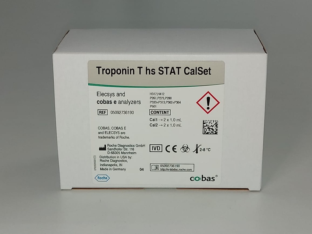 ROCHE ELECSYS CALSET TROPONIN THS STAT (4X1ml) old | Aldeal Lab-Tech ...